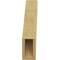 Ekena Millwork 5-inch W x 18-inch D x 24-inch H Traditional Rough Cedar Woodgrain TimberThane Knee Brace, Primed BRCUR05X18X24TRARCPR - alternate 6